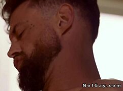 Muscular Bodybuilder Deepthroats Monster Cock in Bareback Doggystyle