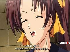 pervy teacher BLACKMAILS campus lesbians in uncensored hentai. shocking anime unfolds.