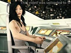 Želim divji seks s vročo najstnico 18+ na vesoljski ladji v 3D anime akciji!