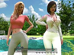 Wow! Complete Gameplay of Helping the Hotties Part 11 with Busty Blonde