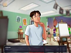 Explore erotic scenes in Summertime Saga episode 195