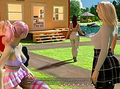 Wow! Complete Gameplay van Helping the Hotties Deel 11 met busty blonde