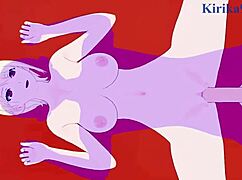 alice nakiri and rindo kobayashi dive into intense cartoon sex