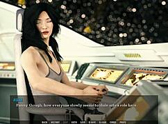 Haluaa villiä seksiä kuuman nuoren 18+ kanssa avaruusaluksessa 3D-anime-aktiossa!