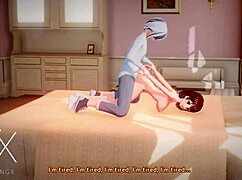 Anime Hentai Futanari Sex Games Feature Sexy Girl in Blowjob, Cowgirl, and Anal Positions