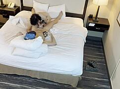 Tattooed Petite Beauty Sucks Cock in Detailed Blowjob Scene