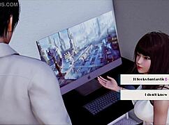 in my real desire series, the indian babe with big tits and ass plays games