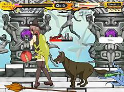 I explore the witch girl's corruption in this mod