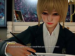 My Bully Becomes My Lover in Anime Game 64