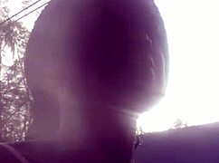 Crazy chick hunting a supermarket for a lighter to smoke.