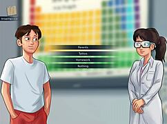 Explore erotic scenes in Summertime Saga episode 195