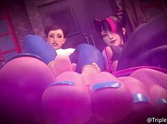 yo, check this 3d animated footjob hentai comp!