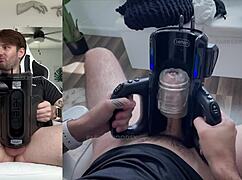 Trying Out My New Sex Toy For The First Time.