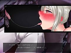 I trapped the noble knightess Phinea in the game