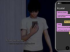 in my real desire series, the indian babe with big tits and ass plays games