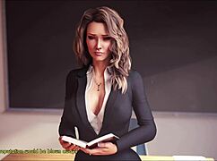 A Wife And Her Stepmother Play A Fun Game Together