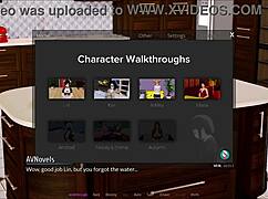 Exploring the harem hotel in this anime game update.