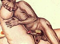 Explore vintage halloween costumes and gay themes in antique retro settings