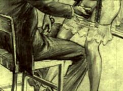 detailed vintage erotic sketches from classic times