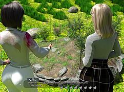 Wow! Complete Gameplay of Helping the Hotties Part 11 with Busty Blonde