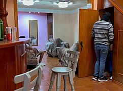 me, i hooked up with my neighbor's boyfriend, he got me hot and pounded my ass without anyone seeing