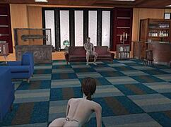 Babe z Fallout 4 cucá čurák s vibračkou v prdeli