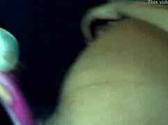 I watch it squirt from my wet ebony pussy using toys