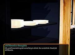 Playing my new family game with big ass brunette.