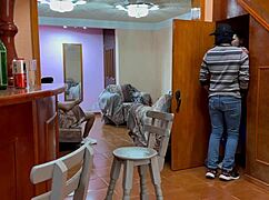 me, i hooked up with my neighbor's boyfriend, he got me hot and pounded my ass without anyone seeing