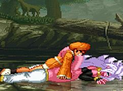 hentai mugen majin android 21 showcase, fuckin wild anime game action