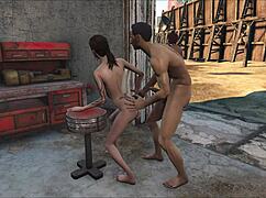 I’m obsessed with Fo4 Throne anime fucking in 3D action