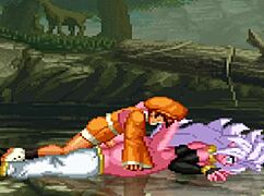 hentai mugen majin android 21 showcase, fuckin wild anime game action