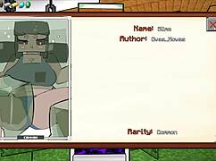 Merchant Drilled by Big Futanari Cock in Hornycraft Parody