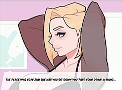 android 18's passionate blowjob in foxicube parody