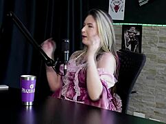 Raphaela Savanah in sheer red Halloween, afraid of cuckold fame 😈