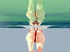 超小さいマイクロビキニアニメ娘の乳首ポロリ見た？