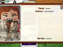 Merchant Drilled by Big Futanari Cock in Hornycraft Parody