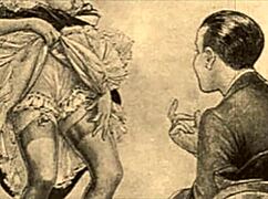 vintage erotic drawings tell a sensual retro story