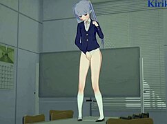 aoba suzukaze och hifumi takimoto utforskar vild futanari-action i hentai.