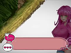 Discovering waifu's secret in episode 4