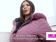 penetrating big ass and big tits milf brunette