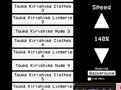 enjoying a simple game session in this anime adventure