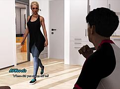 Melissa wants to explain big tits and ass in 3d cartoon.