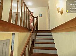 my sexy neighbor part 1: full 3d gameplay with naked outdoor action