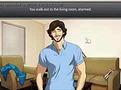 Professor's secret boyfriend dominates in dorm