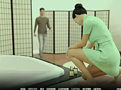 in the bathtub with my step-nephew