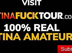 Big Tits Latina Ridden Hard By Big White Cock In POV Missionary