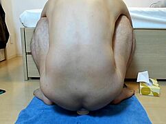 Bold Anal Assfucking With Dildo, Sucking Toys To Intense Cumshot Orgasm