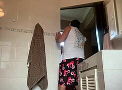 hey, i'm banging my best friend's wife while he's just next door!