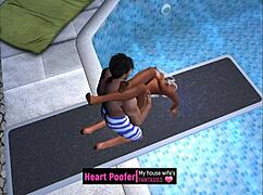 Jumping from the pool board